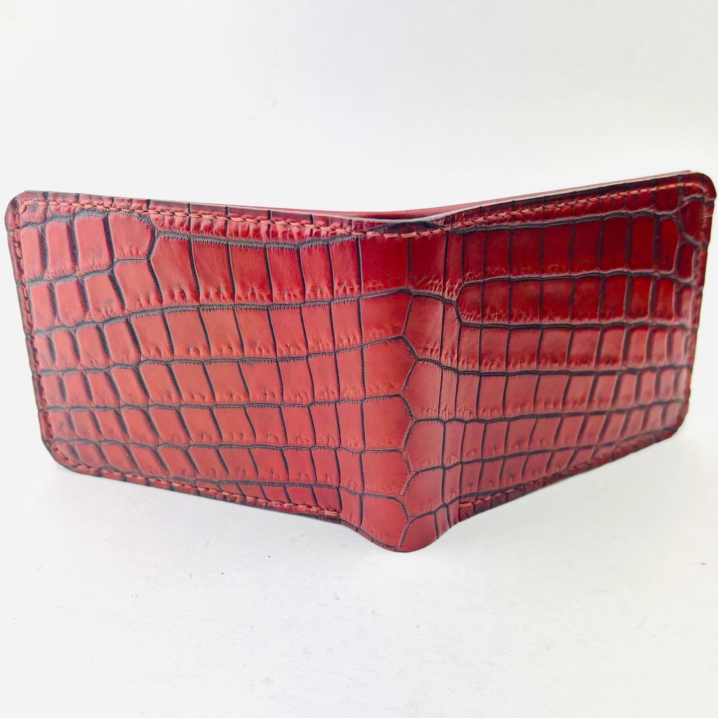 Antique Auburn Gator Billfold
