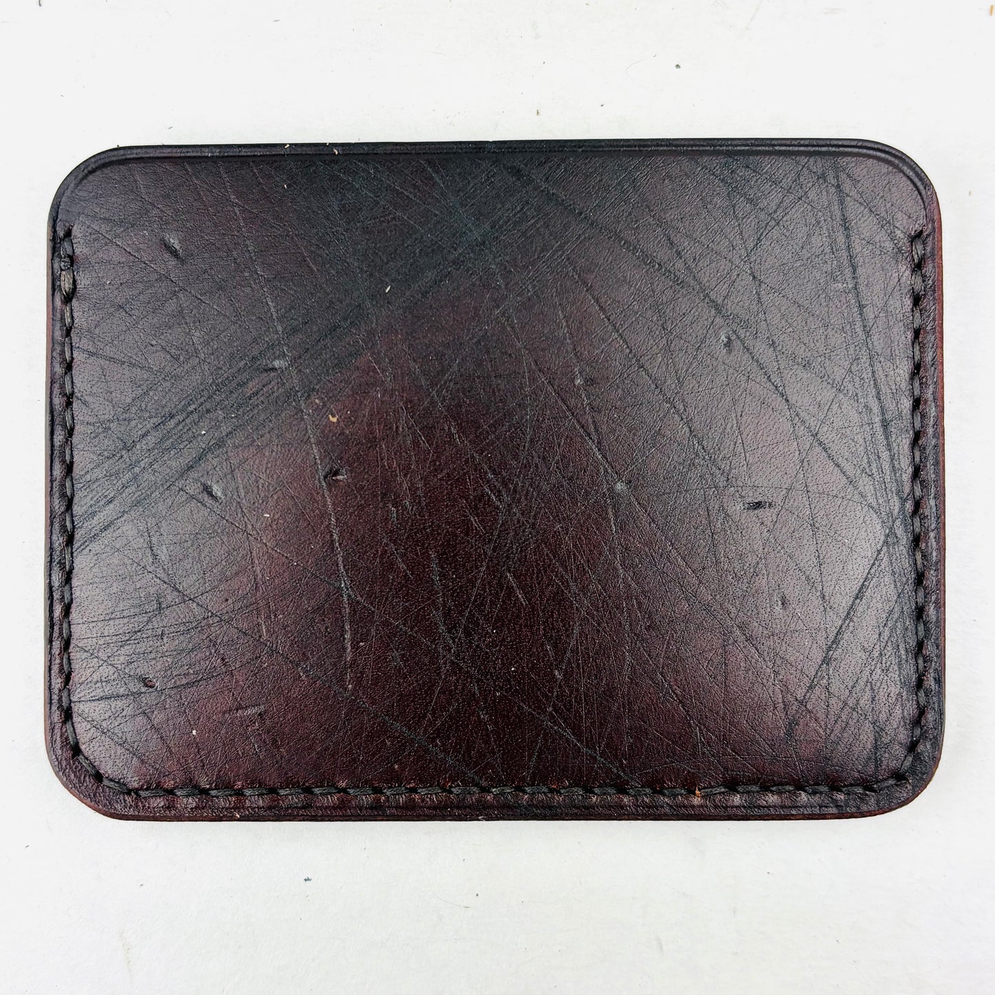Italian leather slim wallet