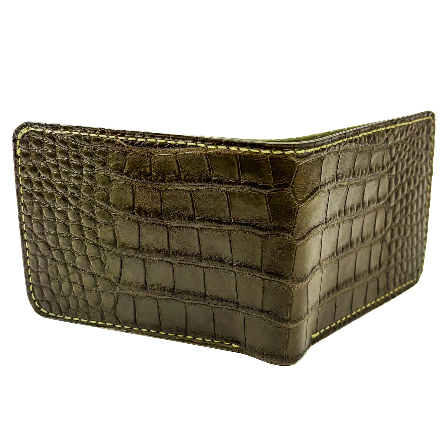 Olive Gator Billfold