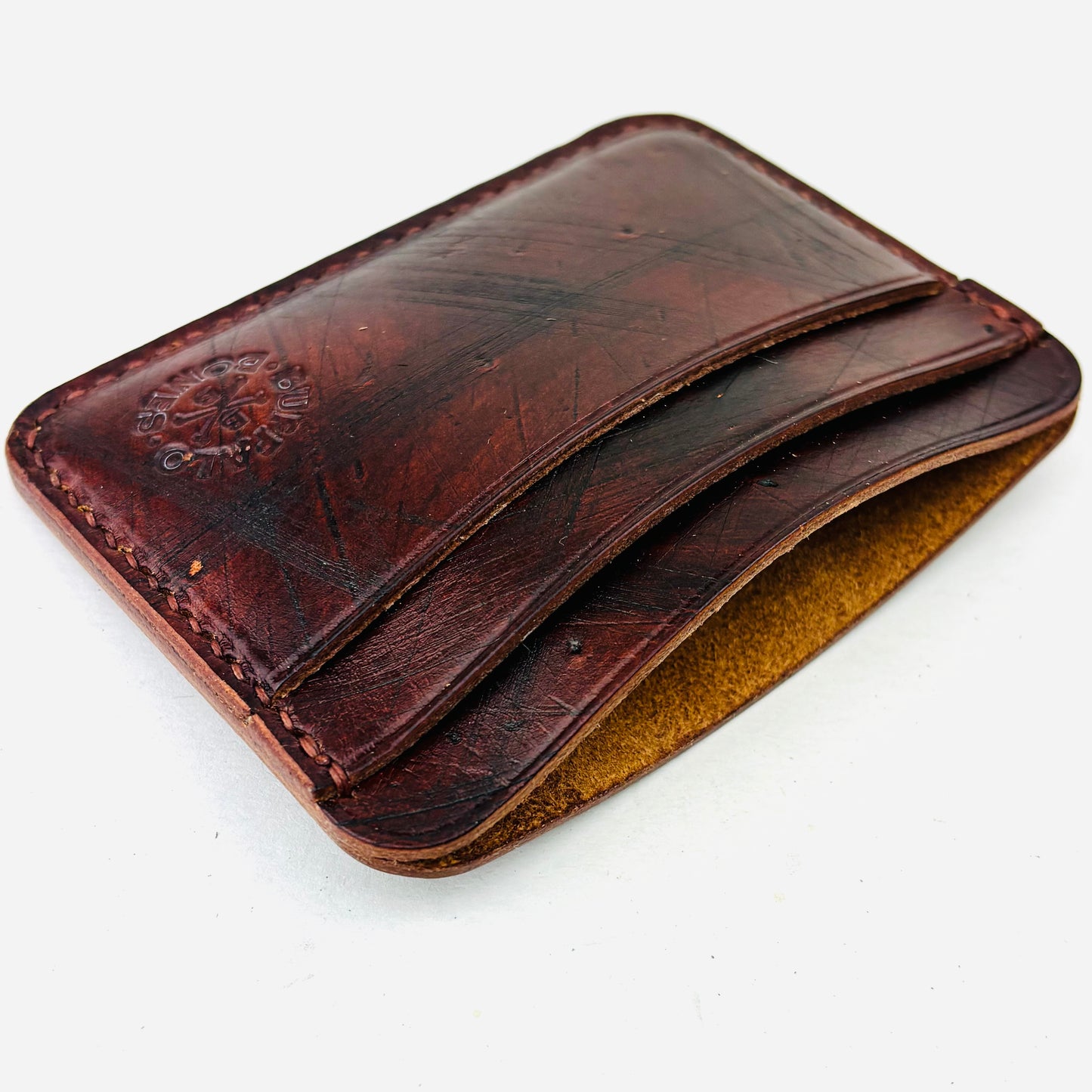 Italian leather slim wallet