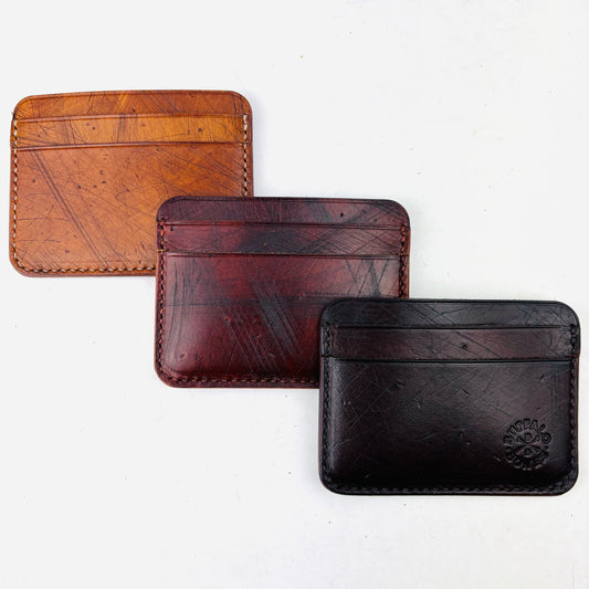 Italian leather slim wallet