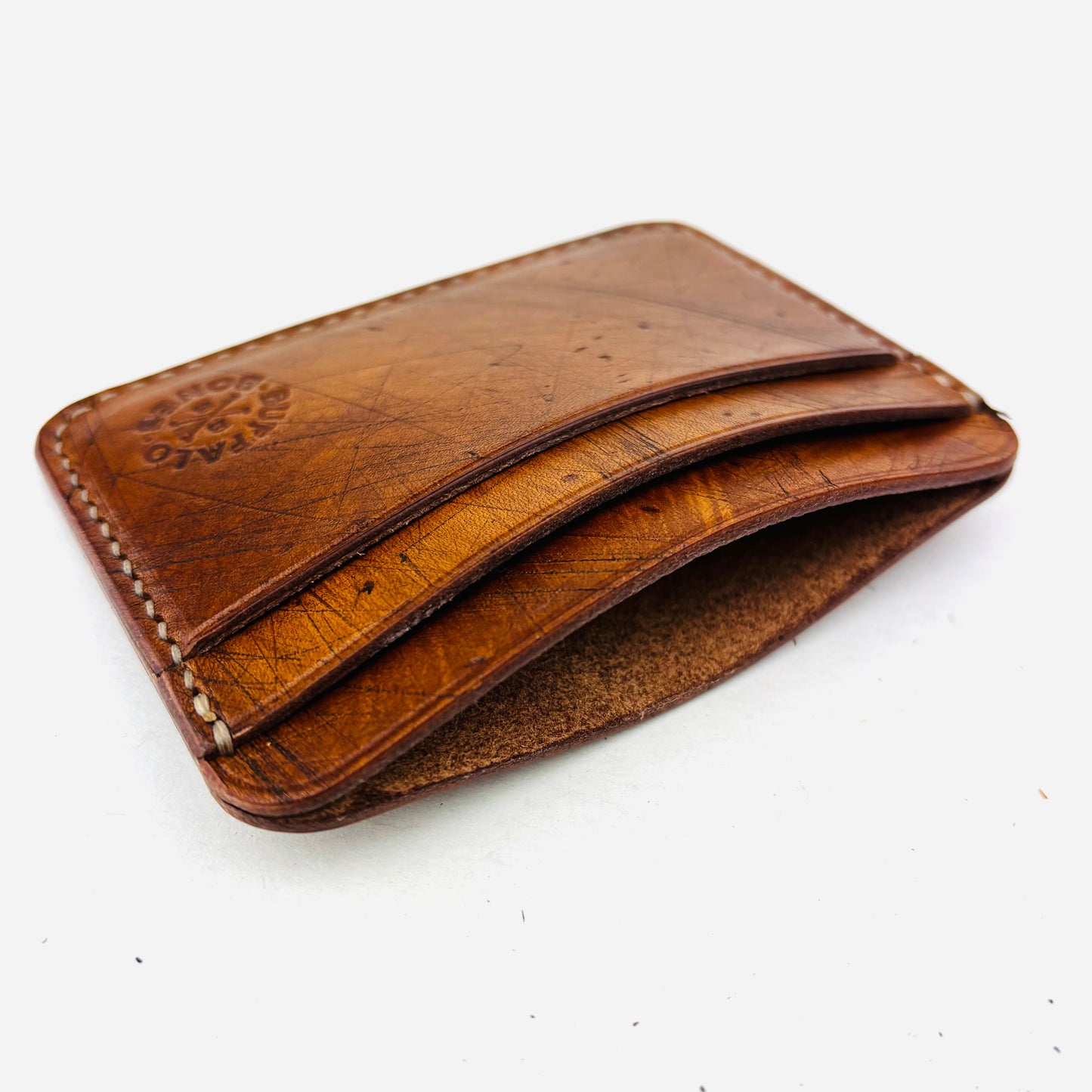 Italian leather slim wallet
