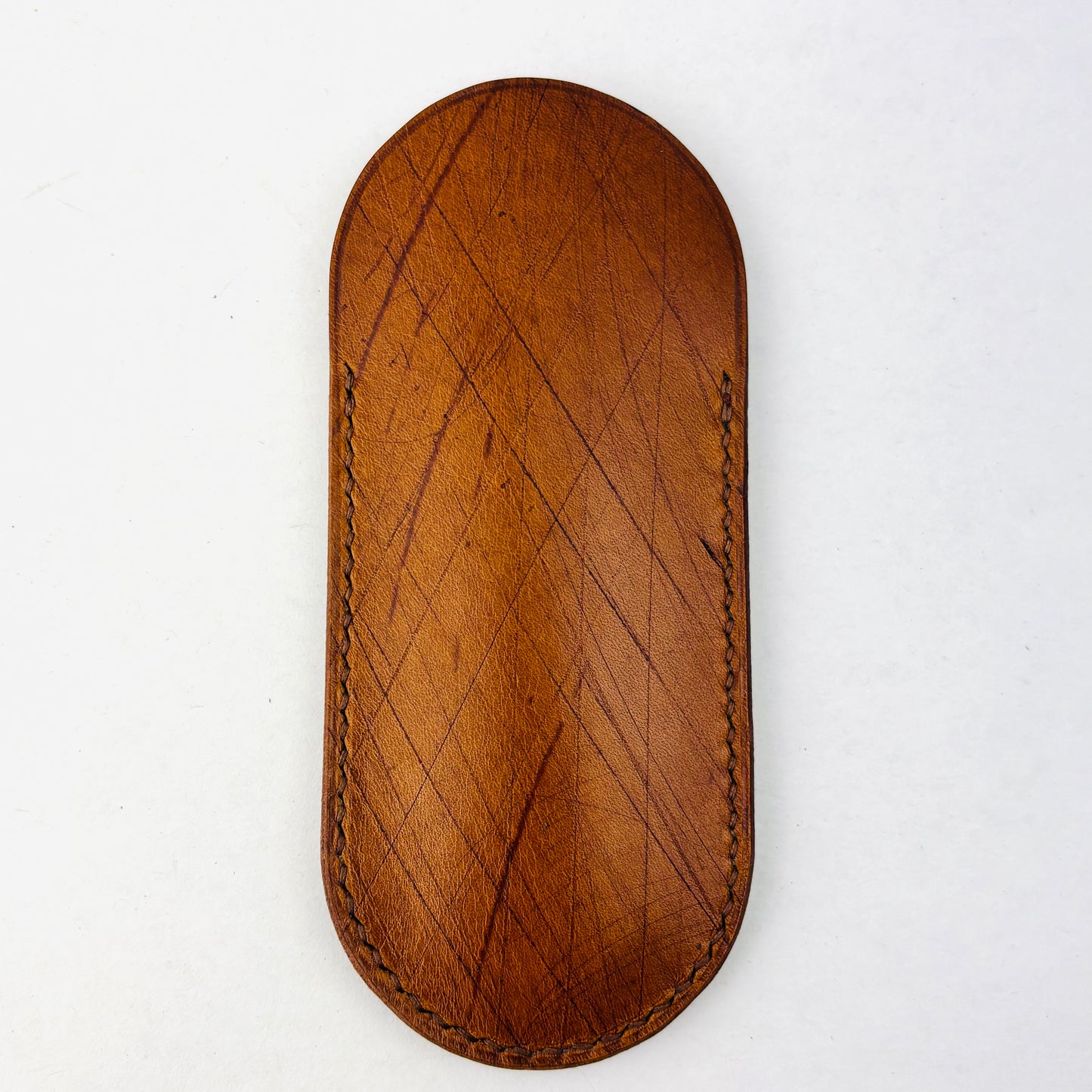 Italian Leather Folding Knife Slip