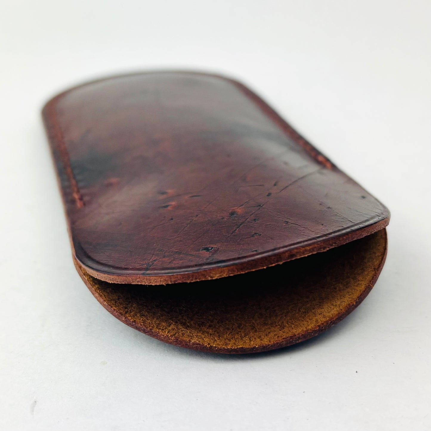 Italian Leather Folding Knife Slip