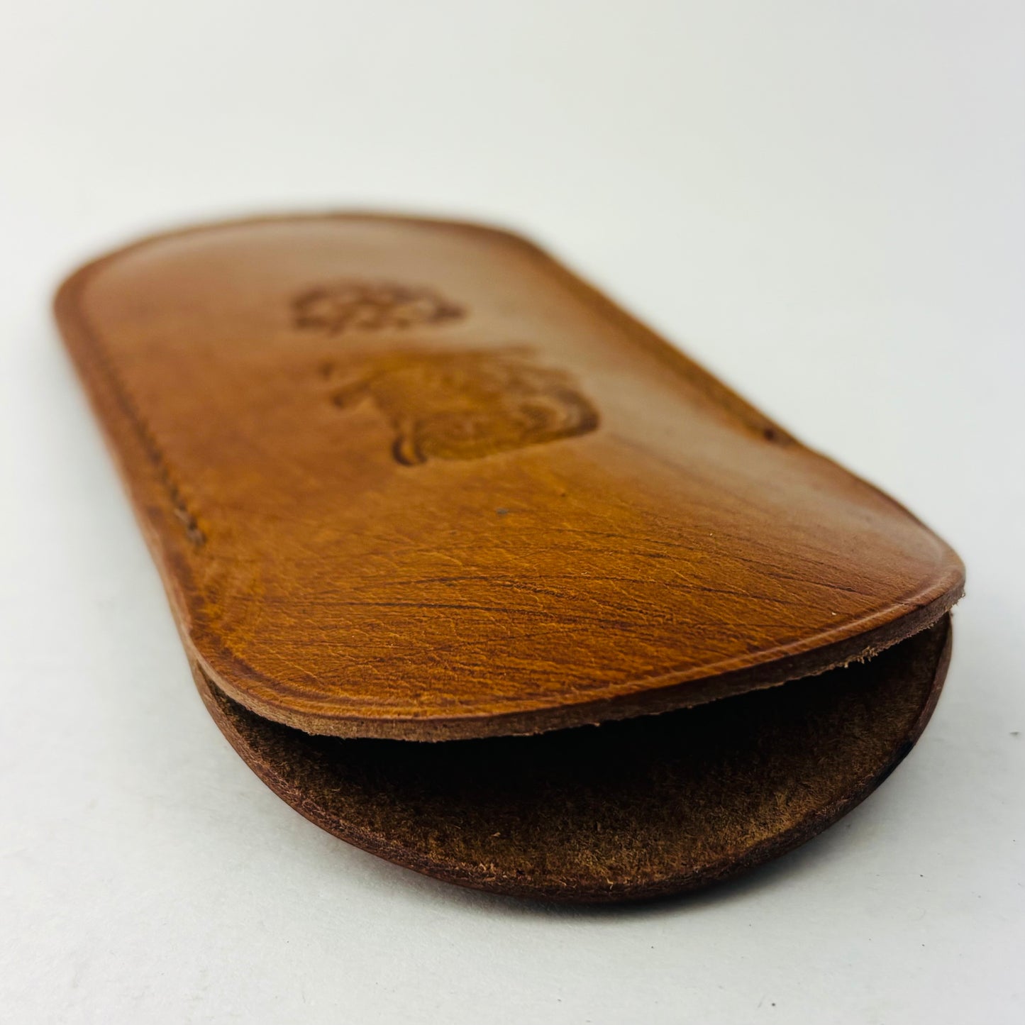 Italian Leather Folding Knife Slip