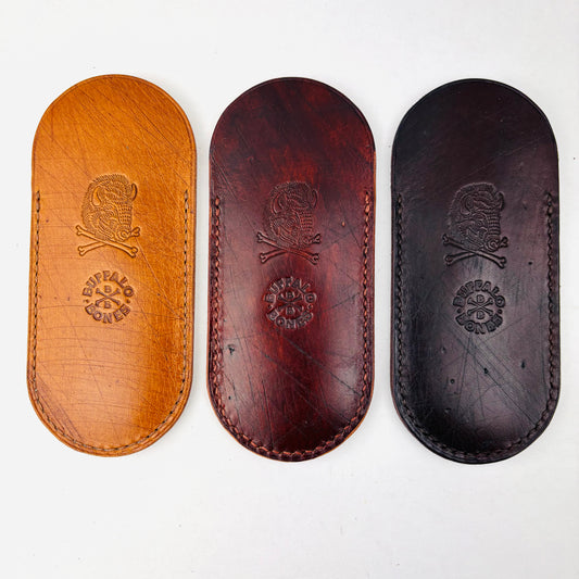 Italian Leather Folding Knife Slip