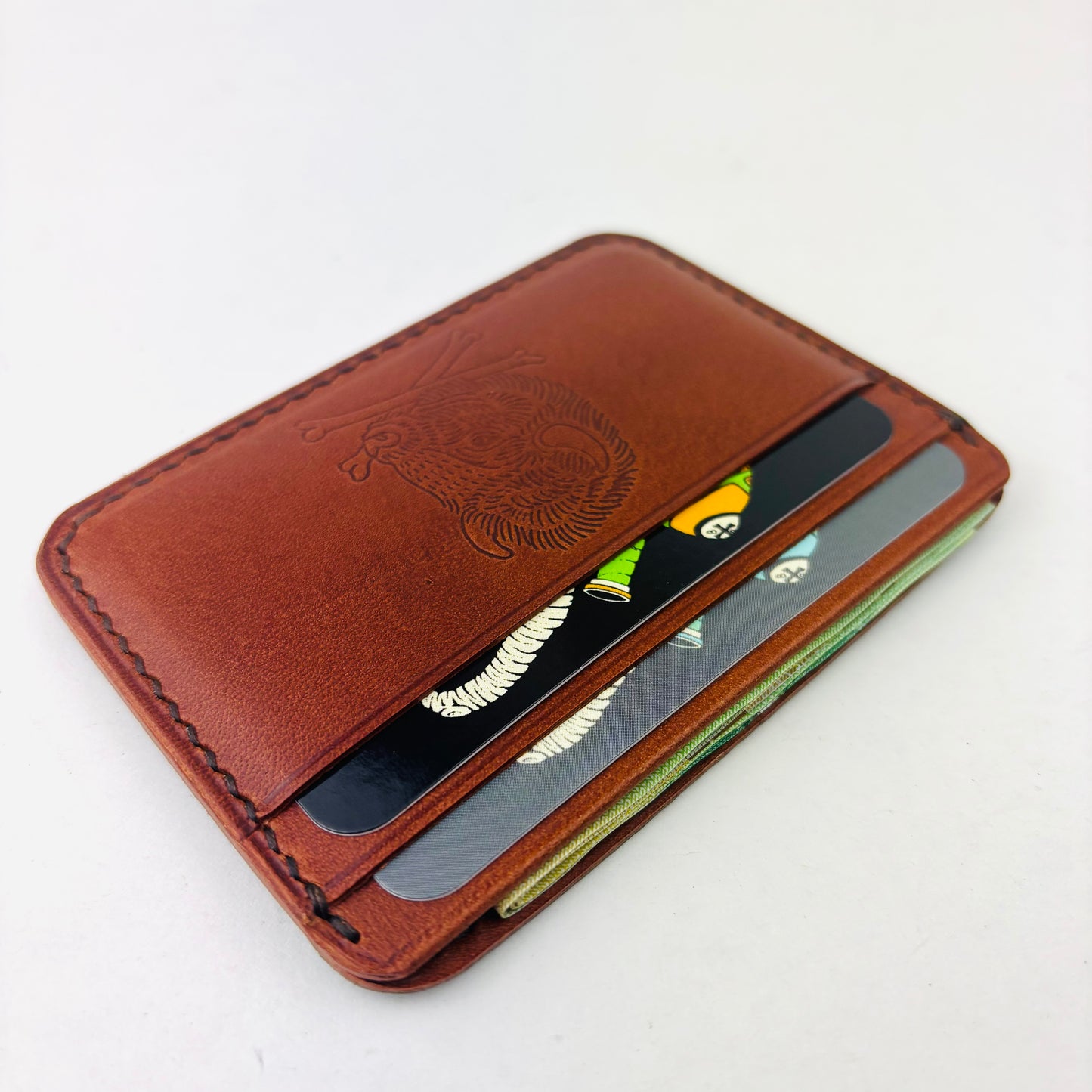 Camo Leather Pocket Wallet