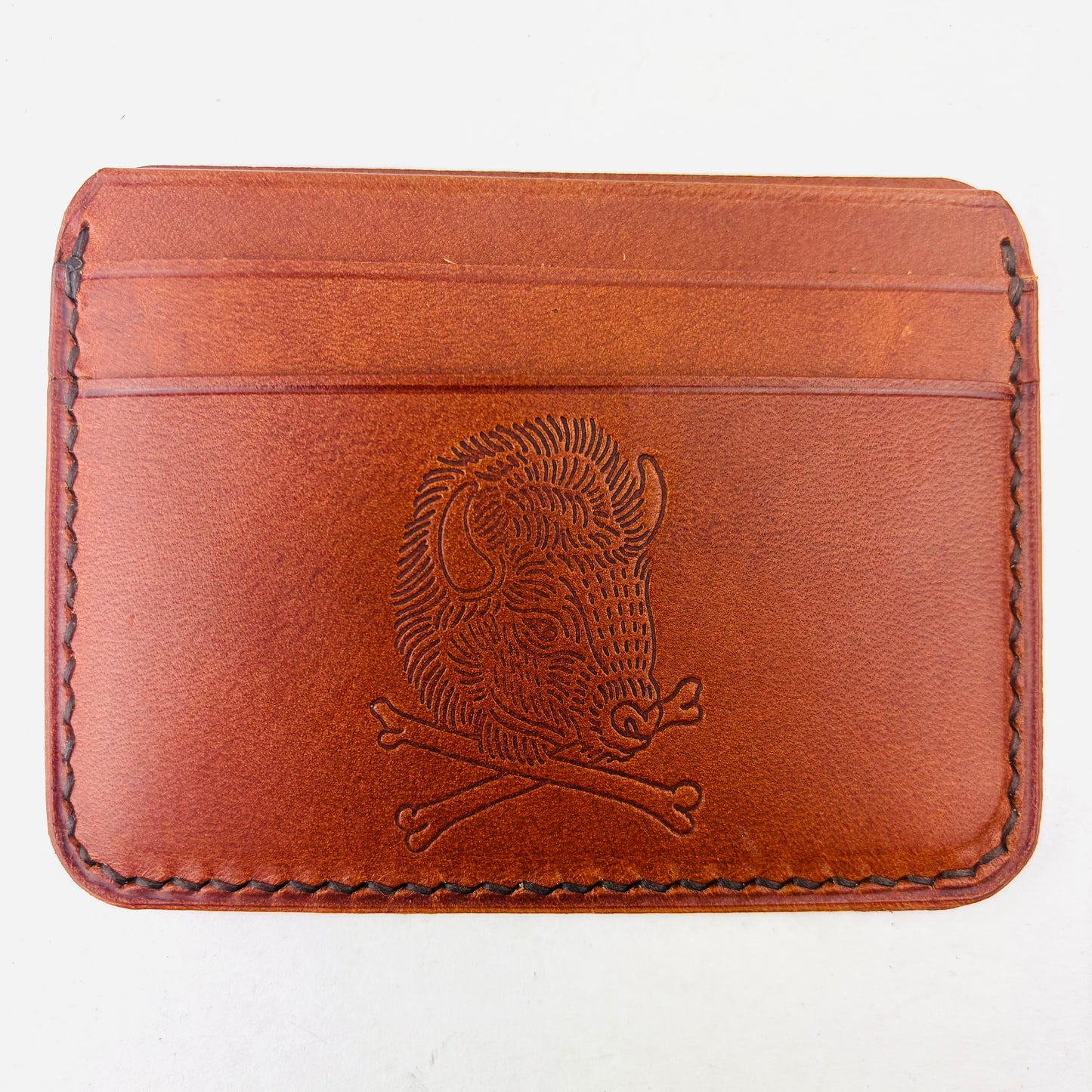 Camo Leather Pocket Wallet