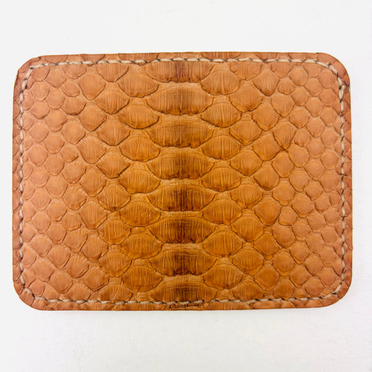Brown Python Pocket Wallet